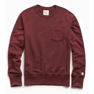 Todd Snyder TERRY POCKET SWEATSHIRT